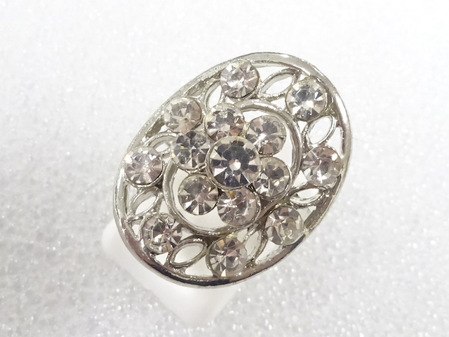CRYSTAL FASHION RING / JP SIZE 13.5